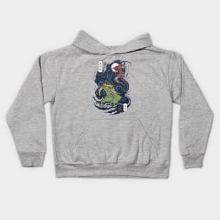 FEUDALWEBSLINGER(midnight) Kids Hoodie